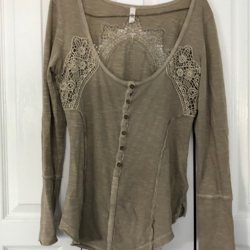 Free people long sleeve top